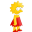 Lisa Simpson Icon 32x32 png